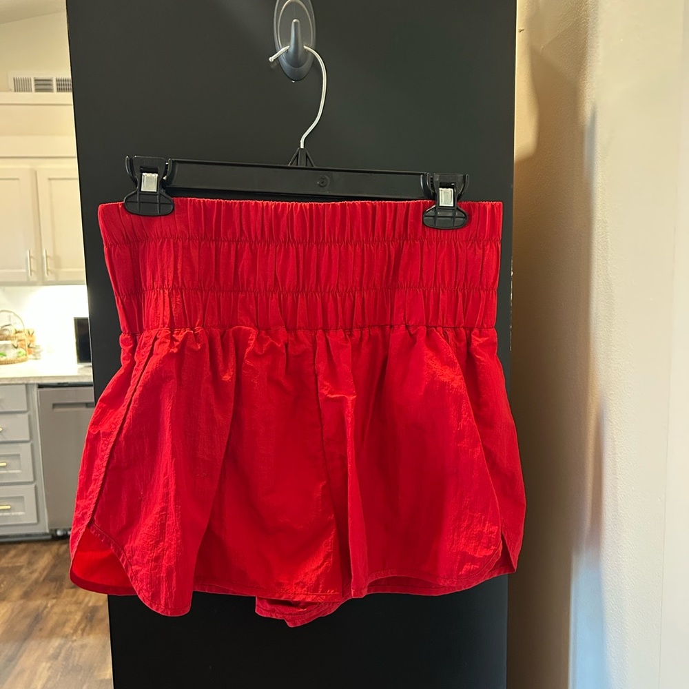Red Women's Shorts